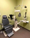 TopCon Ophthalmic Exam Chair and Reliance Examination Station with Phoropter