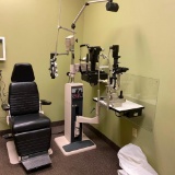 TopCon Optometrists Exam Chair with Reichert, Welch Allyn, Reliance and AO Tools and Equipment