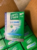 Box full of Opti Free Pure Moist Solution with Lens Case