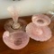 Pink Glass Drink Set