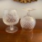 2 Crystal Brandy Waterford Crystal Snifters