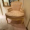 Vintage Rose Carved Upholstered Chair