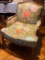 Vintage Upholstered Chair in Excellent Condition