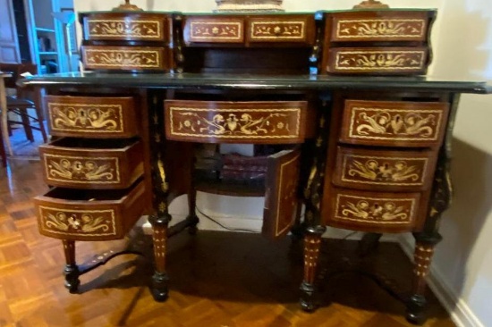 Antique 18th or 19th Century Mazarin Writing Desk