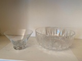 Orrefors Crystal Bowl with Additional Crystal Bowl