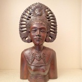 Carved Goddess Bust from Mali