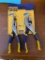 NEW Irwin Needlenose and Slip Joint Plier set