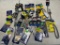 Lot of assorted tools, wrenches, bits, chalkline, utility knives and more