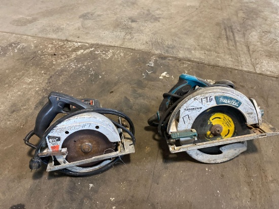 (2) Circular Saws