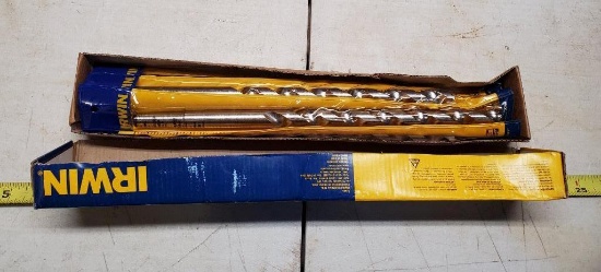 5- NEW (5/8) 16 mm masonry drill bits, approx 13 inches