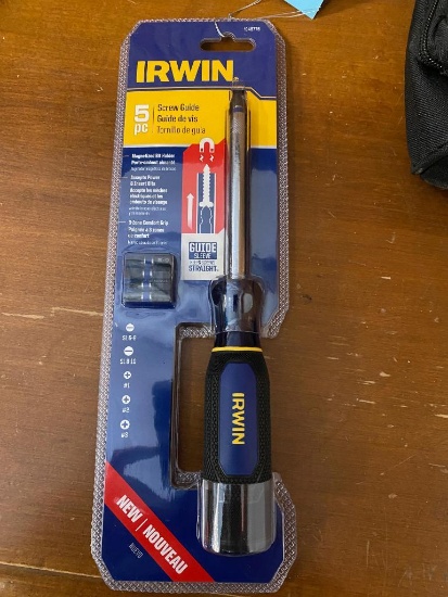 NEW Irwin Screwdriver set with bits