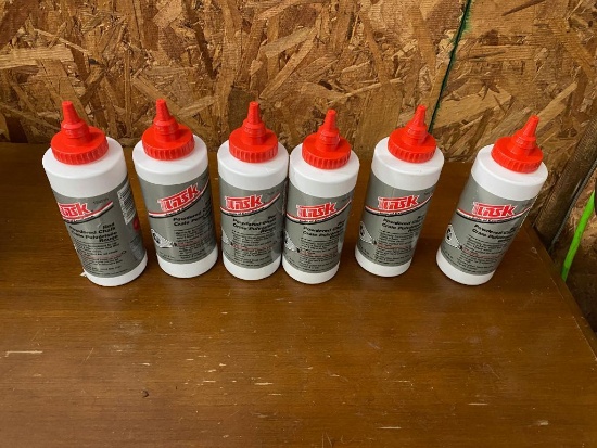 6- NEW bottle of Starrett Red Chalk, sells times the money