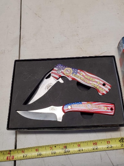 Trump 2020 knife set
