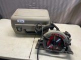 Porter Cable Circular Saw with plastic carry case