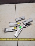 Lot of 5 Maxam Pocket knives, unused