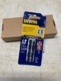 Irwin Slotted Impact Driver set, 5 packs of 2