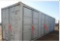 NEW- Unused 2020 Wolverine 40 ft high cube storage container, (4) open side doors