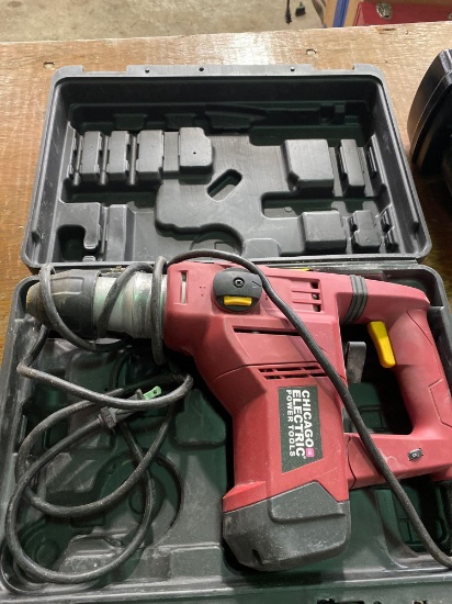 Chicago 1-1/8in Rotary Hammer Drill