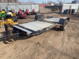 15ft x 56in HD Landscape Single Axle Trailer