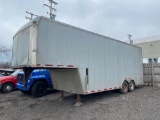 United Expresslines Inc UXT 28ft Gooseneck Box Trailer