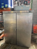 Hobart commercial double door refrigerator