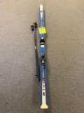 KR USA model two-78 Snow Skis and poles