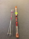 Dynastar 4x4 Snow Skis and poles