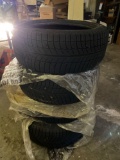 Set of (4) Michelin 245/45/R18 Tires.
