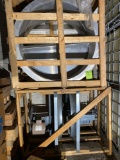 Very large industrial exhaust fan setup