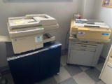 Pair of older copy machines