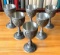 Have a Drink with King Arthur & His Court with these 6 Pewter Goblets