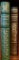 The Franklin Heirloom Library Classic Books (2) Robinson Crusoe & Leaves of Grass