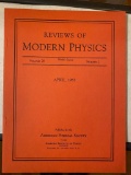 The Reviews of Modern Physics