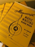 Blank Music Books (5)