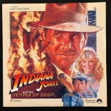 RARE Raiders Of The Lost Ark (1981) AND Indiana Jones and The Temple Of Doom (1984) Laserdiscs