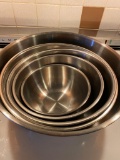 Set of Stainless Mixing Bowls