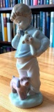 Lladro NAO Porcelain Figurine BOY ON PHONE WITH PUPPETS