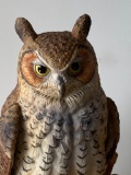 Great Horned Owl Lenox Scuplture/with Certificate