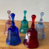 5 Colorful Crystal Bells