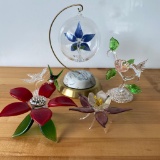 Hand Blown Glass Flowers