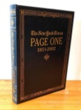 The New York Times: Page One 1851-2002 - Published by Easton Press