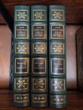 War Speeches- Churchill- 3 Volumes-Easton Press *MINT*