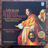 Vivaldi Juditha Triumphans Vintage Vinyl Record LP Set