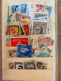 Stamp Wallet Filled with Stamps From Around The World!