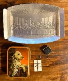 A Tray, A Tie Tack and A Mysterious Tin Box with Some Interesting History Inside!