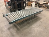 Extra wide roller conveyer
