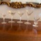 46 pieces of crystal glasses