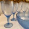 Blue Glass Drink Set