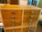 Wooden 8 Drawer Chest with Felt Lining