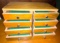 Wooden 8 Drawer Chest with Felt Lining